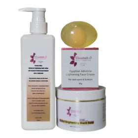 Perfect Glow  Repair Body Milk &amp;  Whitening Black Soap- Pack of 4