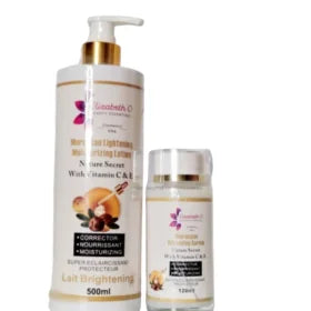 Moroccan Brightening Moisturizing Lotion & Moroccan Serum combo
