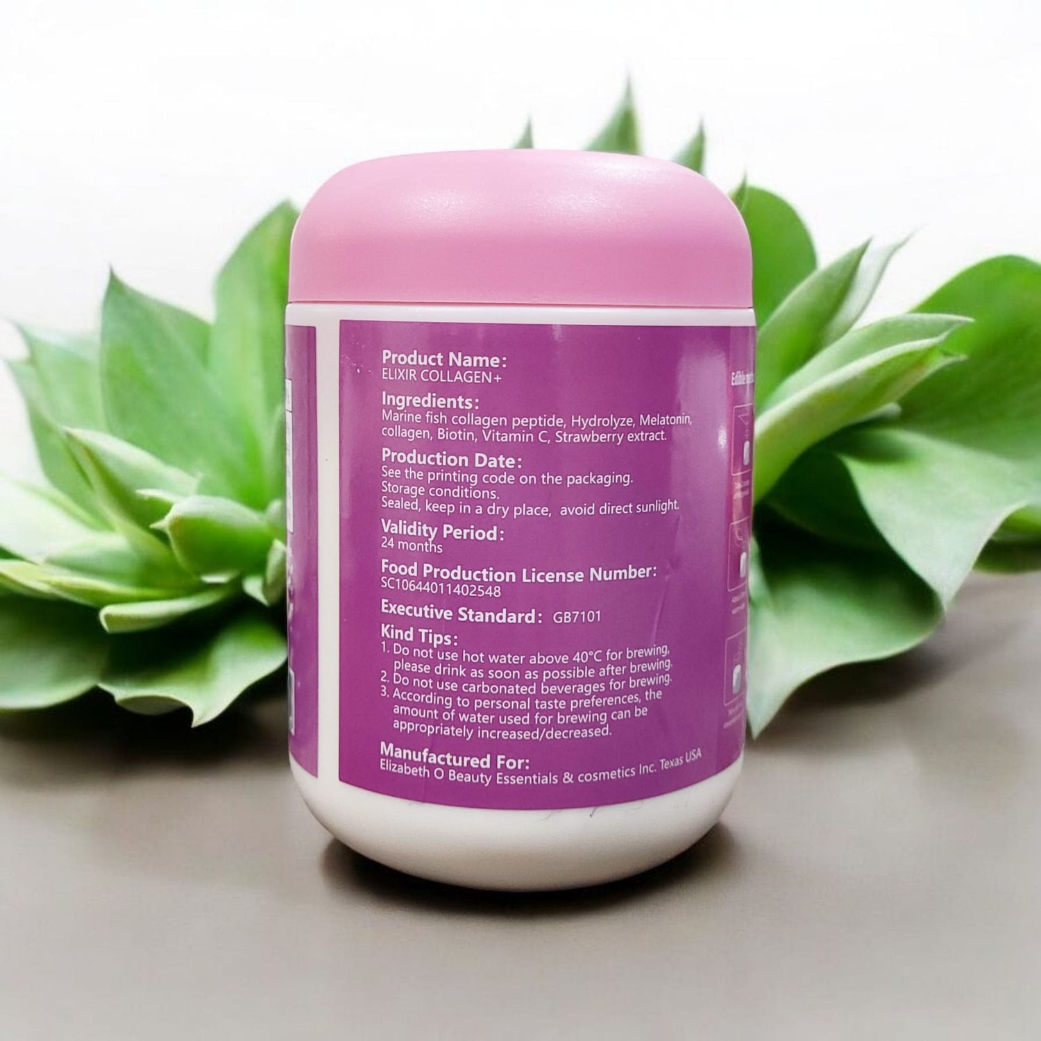 Elixir Collagen powder - Elizabeth O Beauty