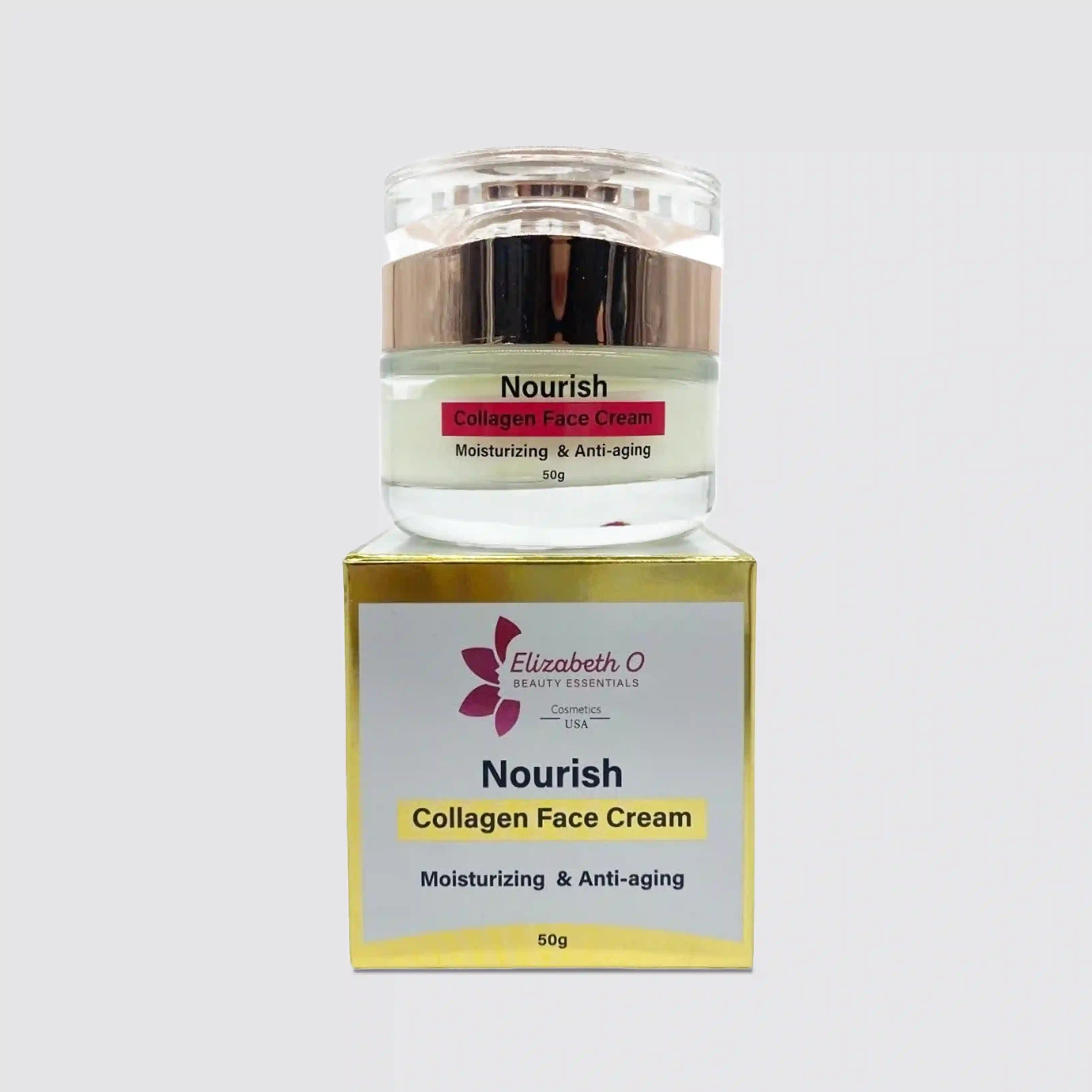 Nourish Collagen Face Cream | Hydrating & Firming Moisturizer