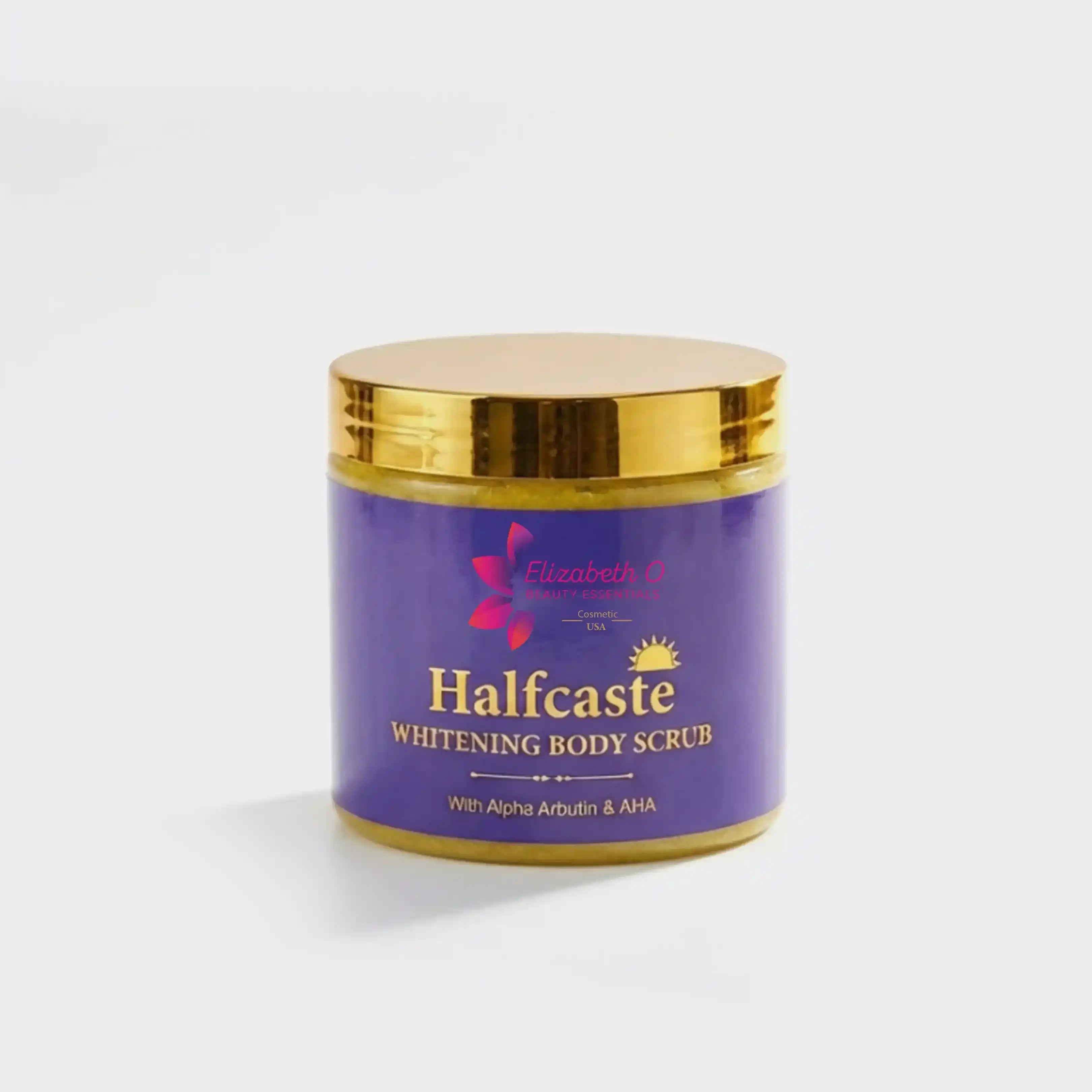 Halfcaste Alpha Arbutin & AHA Whitening Body Scrub- 500g