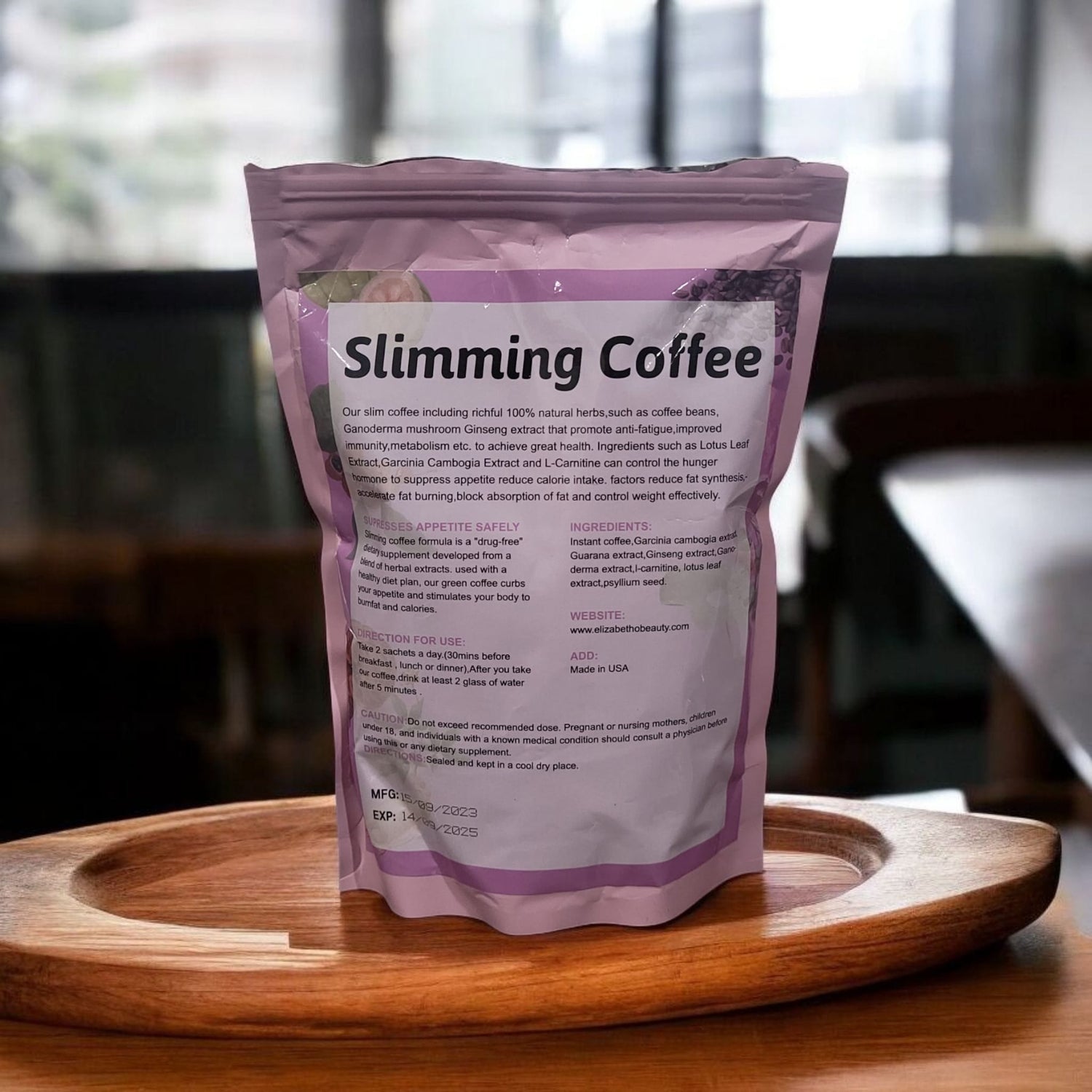 Instant Slimming Coffee Fast Action Elizabeth O Beauty