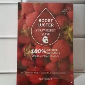 Strawberry Whitening Facial Mask- 10 pack