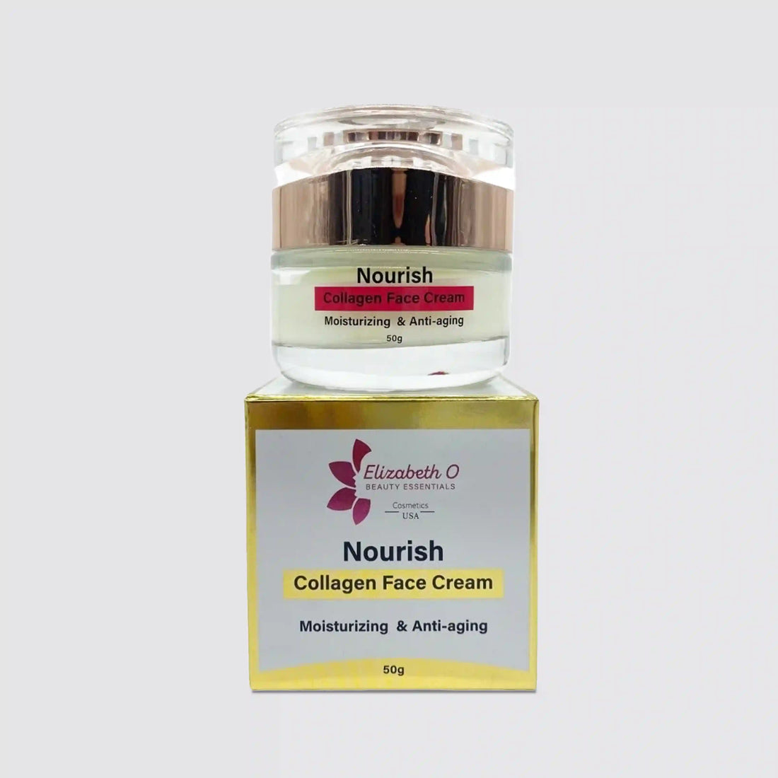 Nourish Collagen Face Cream | Hydrating &amp; Firming Moisturizer