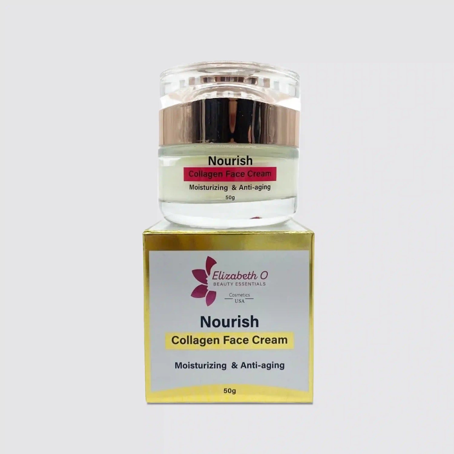 Nourish Collagen Face Cream | Hydrating &amp; Firming Moisturizer