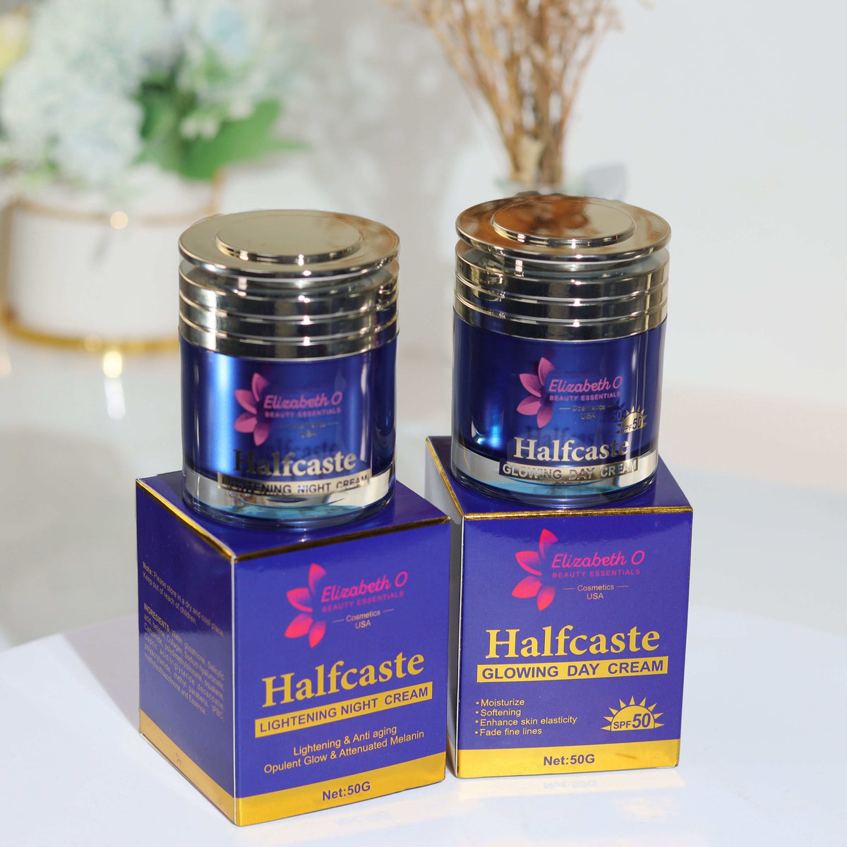 Halfcaste Whitening Day &amp; Night Face Cream